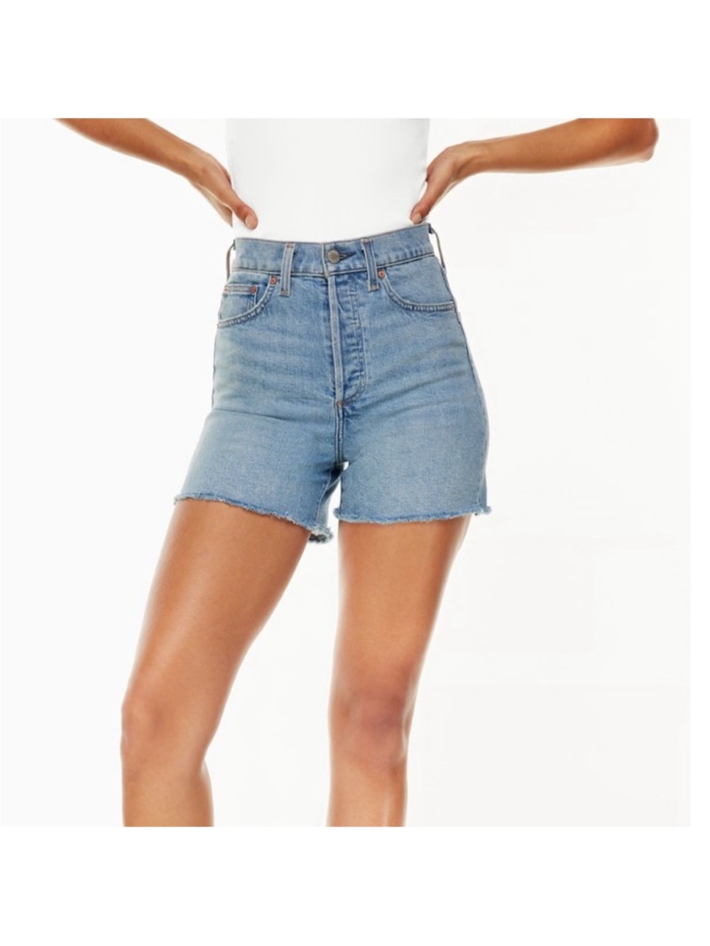 Aritzia THE 50S ARLO HI MID-THIGH SHORT